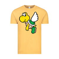 Vintage Mustard koopa troopa Vintage Tee - linhVisuals