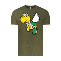Vintage Olive koopa troopa Vintage Tee - linhVisuals