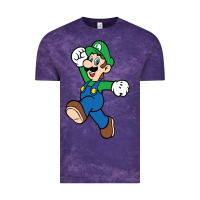 Cloud Purple luigi Vintage Tee - linhVisuals