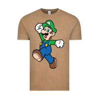 Vintage Coffee luigi Vintage Tee - linhVisuals