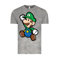 Cloud Rock paper luigi Vintage Tee - linhVisuals