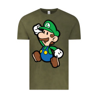 Vintage Olive paper luigi Vintage Tee - linhVisuals