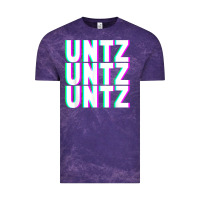 Cloud Purple untz untz untz techno dubstep riddim raver dj party t shirt Vintage Tee - linhVisuals