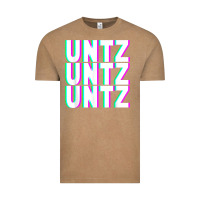 Vintage Coffee untz untz untz techno dubstep riddim raver dj party t shirt Vintage Tee - linhVisuals