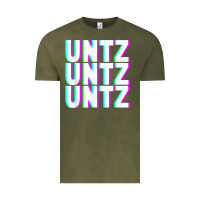 Untz Untz Untz Techno Dubstep Riddim Raver Dj Party T Shirt Vintage Tee | Teevron