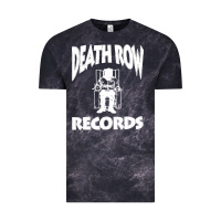 Cloud Black death row record Vintage Tee - linhVisuals