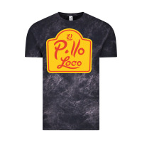 Cloud Black el pollo loco Vintage Tee - linhVisuals