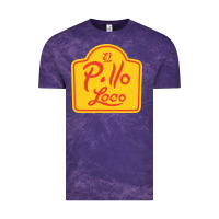 Cloud Purple el pollo loco Vintage Tee - linhVisuals