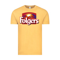 Vintage Mustard folgers Vintage Tee - linhVisuals