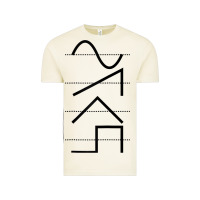Vintage Arctic vintage analog synthesizer techno waveform   synth nerd raglan basebal Vintage Tee - linhVisuals
