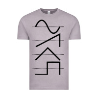 Vintage Zinc vintage analog synthesizer techno waveform   synth nerd raglan basebal Vintage Tee - linhVisuals