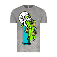 Cloud Rock skull pez Vintage Tee - linhVisuals