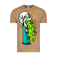 Vintage Camel skull pez Vintage Tee - linhVisuals