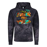 Cloud Black cna pumpkin nurse Vintage Hoodie - NancyCooperArtShop