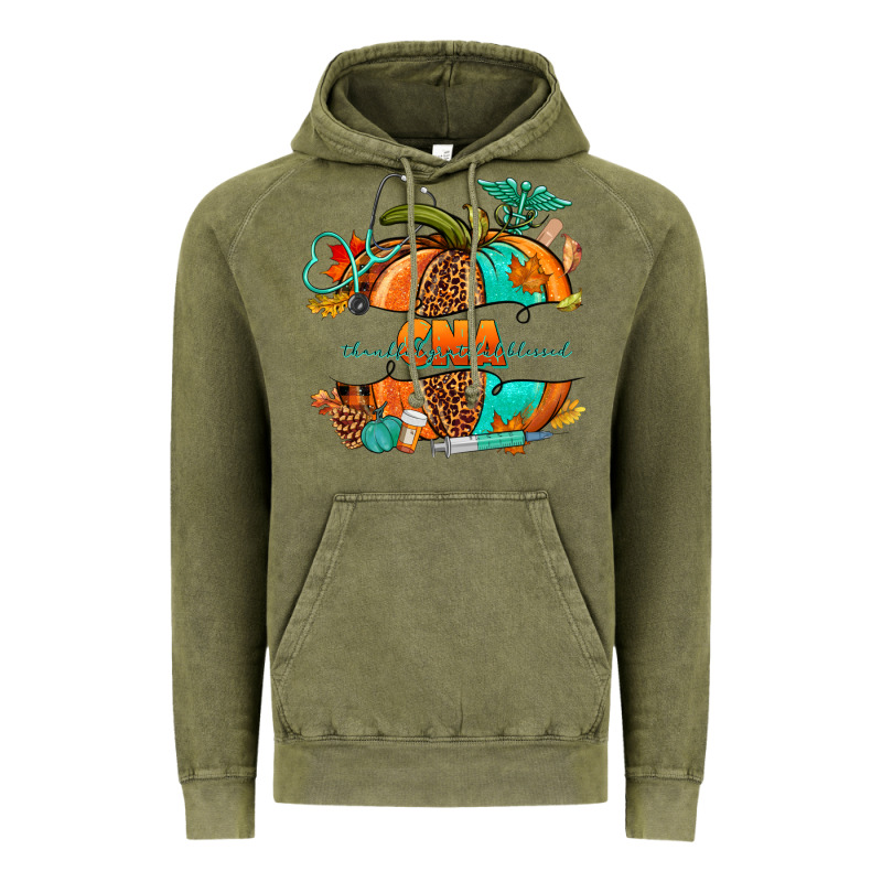 Cna Pumpkin Nurse Vintage Hoodie by NancyCooperArtShop | Teevron