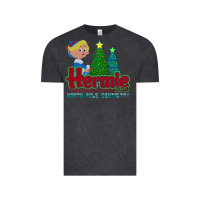 Vintage Black hermie the elf dentistry    rudolph the red nosed reindeer Vintage Tee - linhVisuals