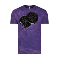 Cloud Purple oreo lover Vintage Tee - linhVisuals