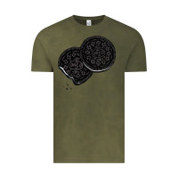 Vintage Olive oreo lover Vintage Tee - linhVisuals