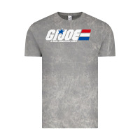 Cloud Rock distressed army green gi joe Vintage Tee - linhVisuals