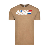 Vintage Coffee distressed army green gi joe Vintage Tee - linhVisuals