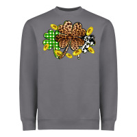 Storm St. Patrick's Day shamrocks Heavyweight Sweatshirt - OliviaCreatesArt