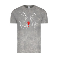 Cloud Rock beauty the beast love Vintage Tee - linhVisuals