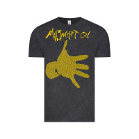Vintage Black Midnight Oil colour Vintage Tee - linhVisuals