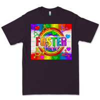 Plum Foster Love LGBTQ+ Tumbler Premium Tee - BundleAndBundleShop