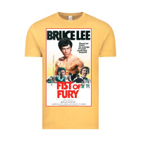 Vintage Mustard fist of fury by bruce Vintage Tee - linhVisuals