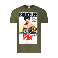 Vintage Olive fist of fury by bruce Vintage Tee - linhVisuals