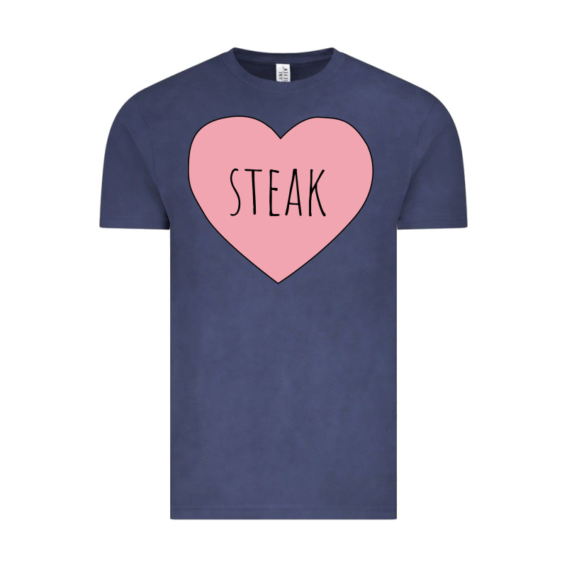 I Heart Steak Vintage Tee by linhVisuals | Teevron