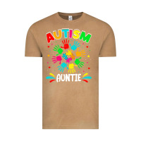 Vintage Camel autistic auntie puzzle support family autism awareness sweatshirt Vintage Tee - linhVisuals