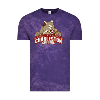 Cloud Purple charleston cougars Vintage Tee - linhVisuals