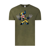 Vintage Olive wolverine Vintage Tee - linhVisuals