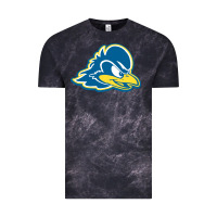 Cloud Black delaware blue hens Vintage Tee - linhVisuals