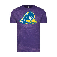 Cloud Purple delaware blue hens Vintage Tee - linhVisuals