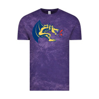 Cloud Purple drexel dragons Vintage Tee - linhVisuals