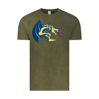 Vintage Olive drexel dragons Vintage Tee - linhVisuals