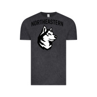 Vintage Black northeastern huskies Vintage Tee - linhVisuals