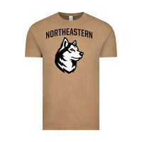 Vintage Coffee northeastern huskies Vintage Tee - linhVisuals