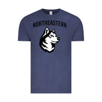 Vintage Denim northeastern huskies Vintage Tee - linhVisuals