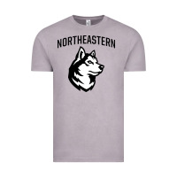 Vintage Zinc northeastern huskies Vintage Tee - linhVisuals