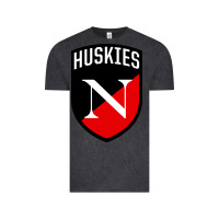 Vintage Black northeastern huskies Vintage Tee - linhVisuals