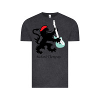 Vintage Black richard thompson (fairport convention) Vintage Tee - linhVisuals