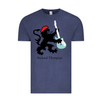 Vintage Denim richard thompson (fairport convention) Vintage Tee - linhVisuals
