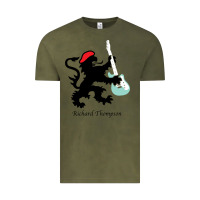 Vintage Olive richard thompson (fairport convention) Vintage Tee - linhVisuals