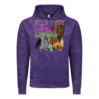 Cloud Purple Never Trust The Living Vintage Hoodie - texasbilliewilder