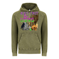 Vintage Olive Never Trust The Living Vintage Hoodie - texasbilliewilder
