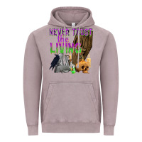 Vintage Zinc Never Trust The Living Vintage Hoodie - texasbilliewilder