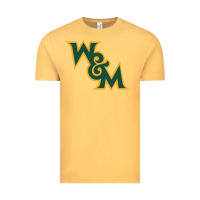 Vintage Mustard william & mary tribe Vintage Tee - linhVisuals